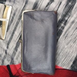 Gray hobo wallet